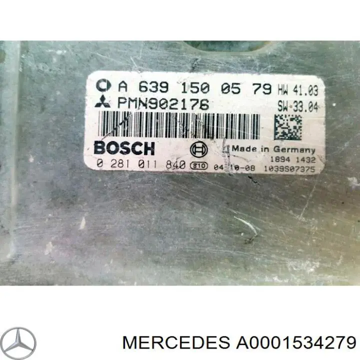 Unidad de control del motor  Mercedes A0001534279 precio, desde 1500,58 EUR