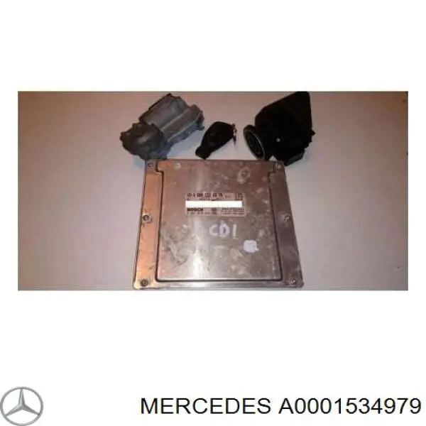 A0001534979 Mercedes centralina del motor / modulo de control del motor (ecu)