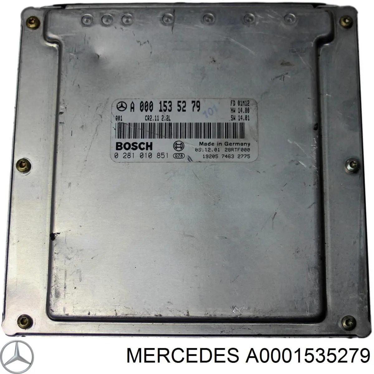 A000153527980 Mercedes módulo de control del motor (ecu)