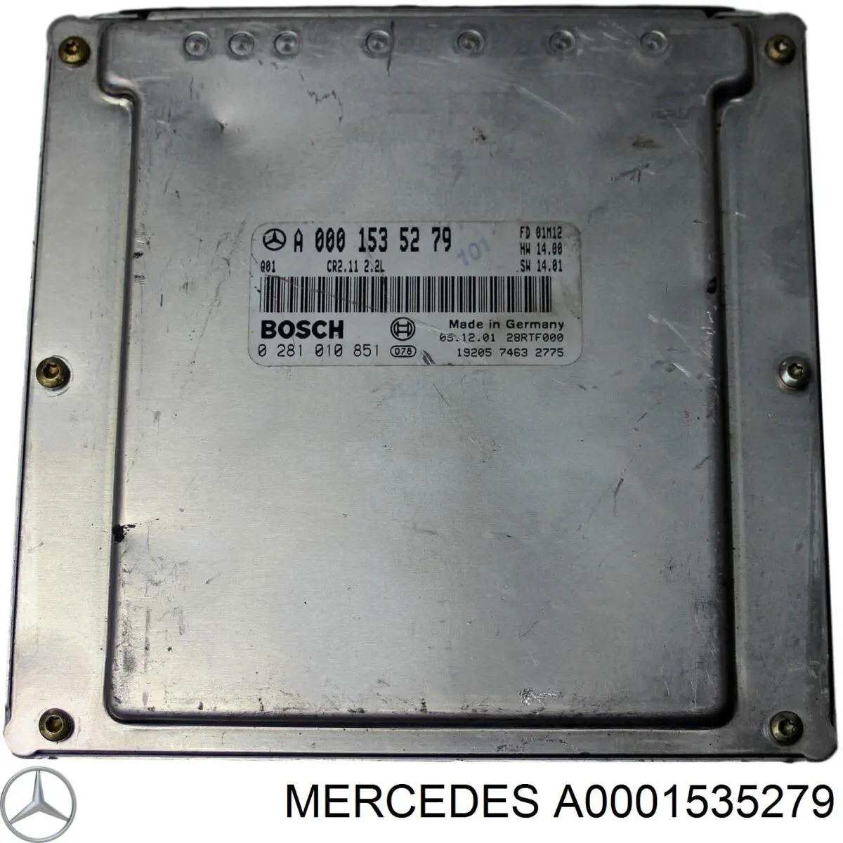 A0001535279 Mercedes centralina del motor / modulo de control del motor (ecu)