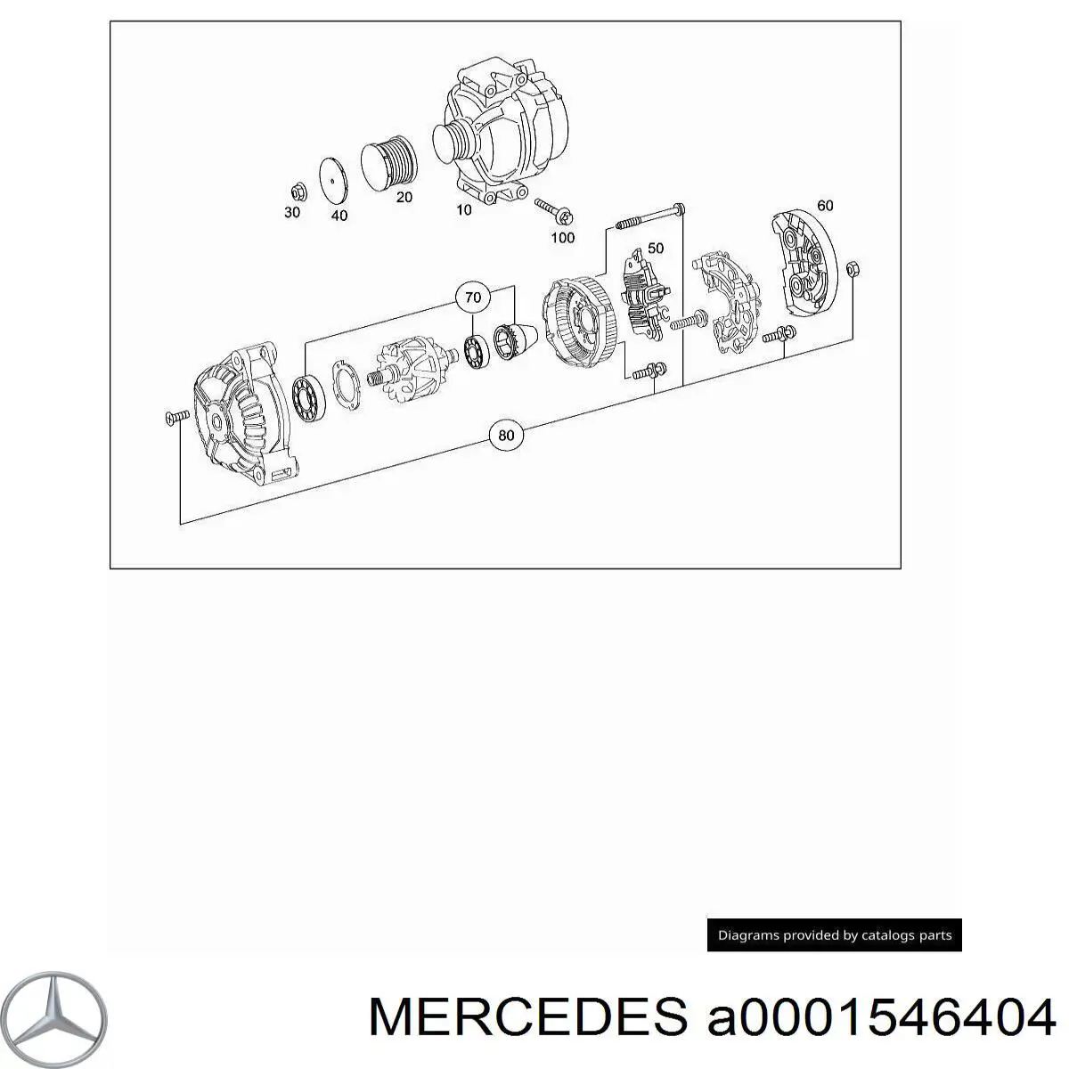 A0001546404 Mercedes