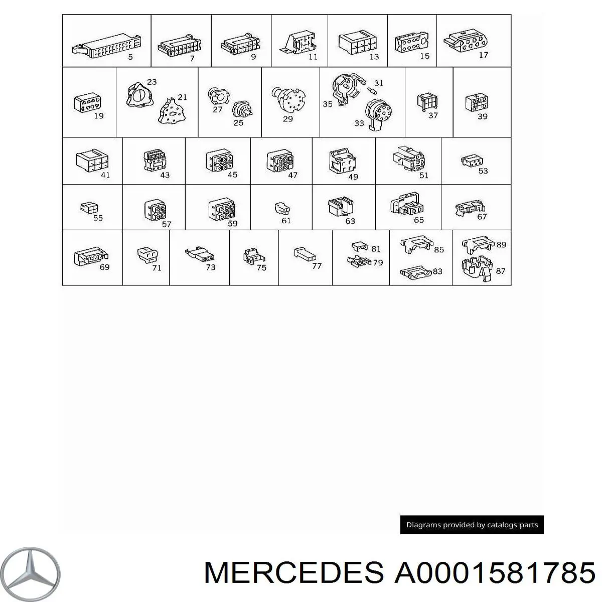 Comprar A0001581785 Mercedes 