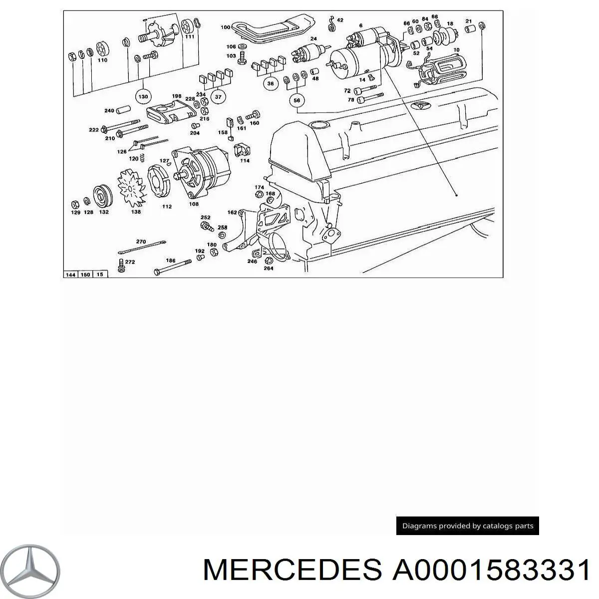Comprar A0001583331 Mercedes Rotor del distribuidor de encendido