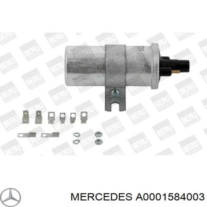 Bobina de chispa Mercedes A0001584003 precio, desde 39,20 EUR