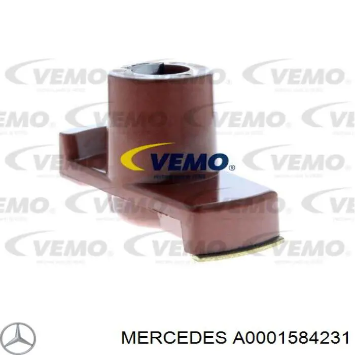 A0001584231 Mercedes rotor del distribuidor de encendido