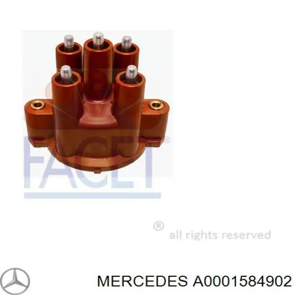 Tapa de distribuidor de encendido Mercedes A0001584902 precio, desde 49,10 EUR