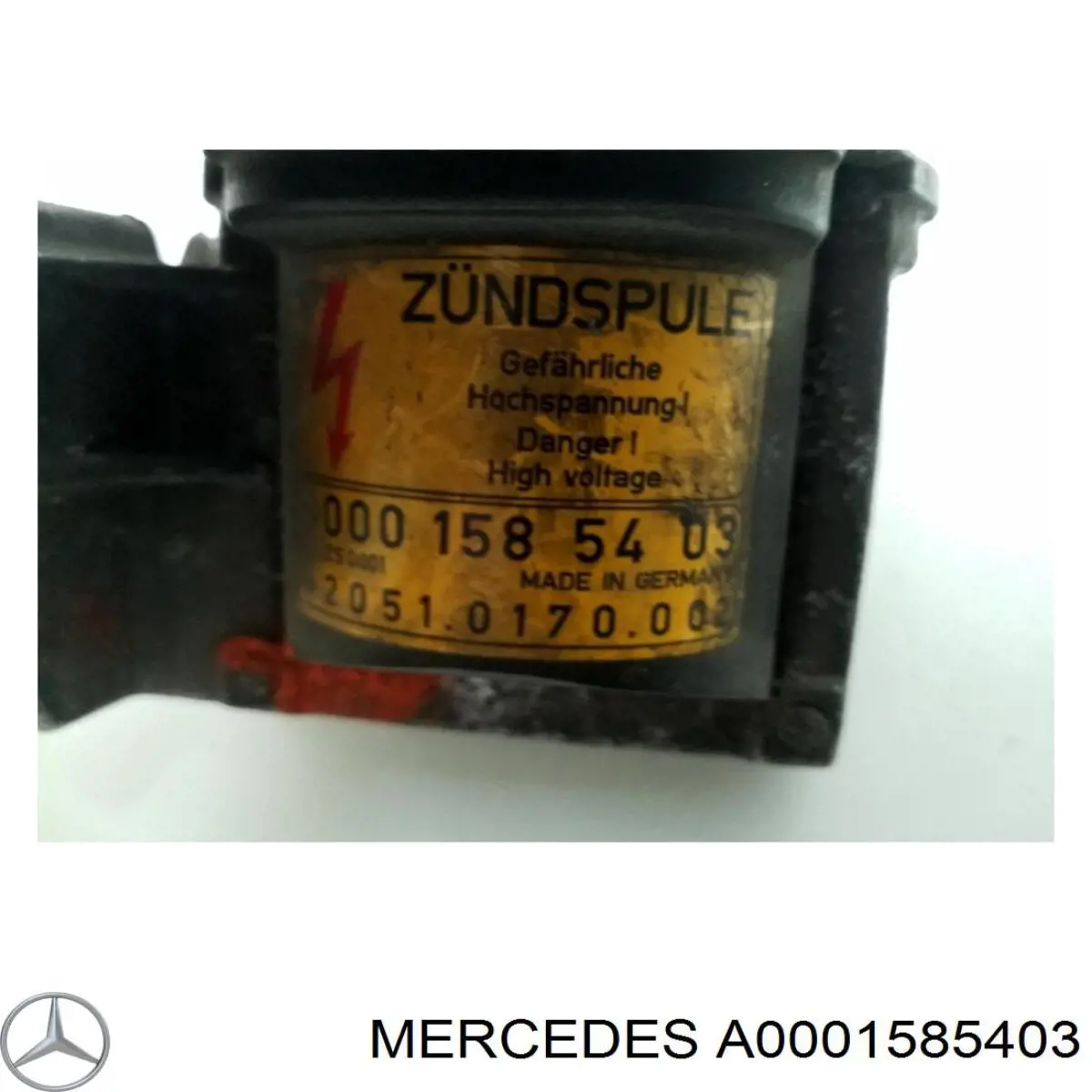 Bobina de chispa Mercedes A0001585403 precio, desde 39,11 EUR