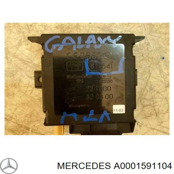 A0001591104 Mercedes calentador electro refrigerante