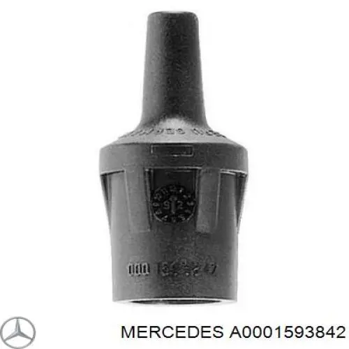 A0001593842 Mercedes terminal de la bujía de encendido