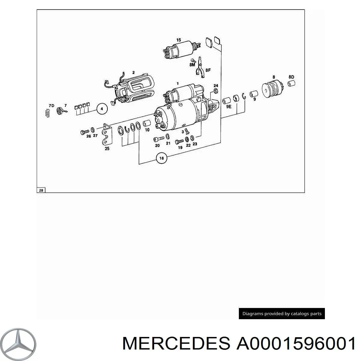 Calentadores diésel Mercedes A0001596001