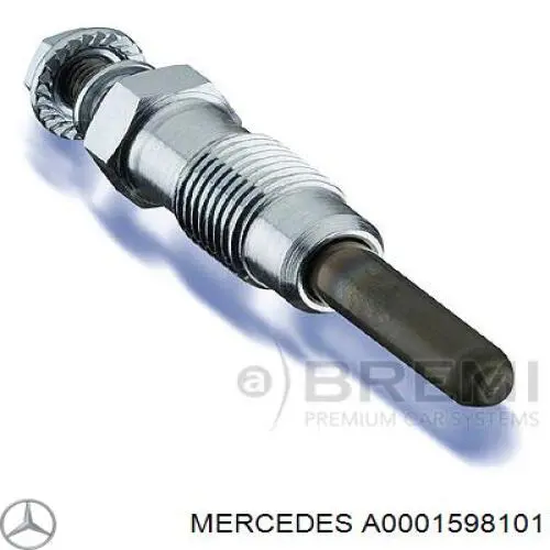 Bujías incandescentes Mercedes A0001598101 precio, desde 13,22 EUR