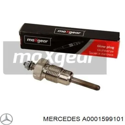 A0001599101 Mercedes bujía de precalentamiento