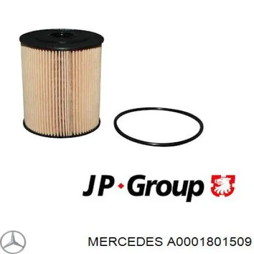 Filtro de aceite Mercedes A0001801509 precio, desde 5,72 EUR