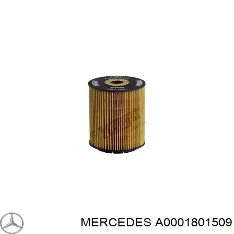 Filtro de aceite A0001801509 Mercedes