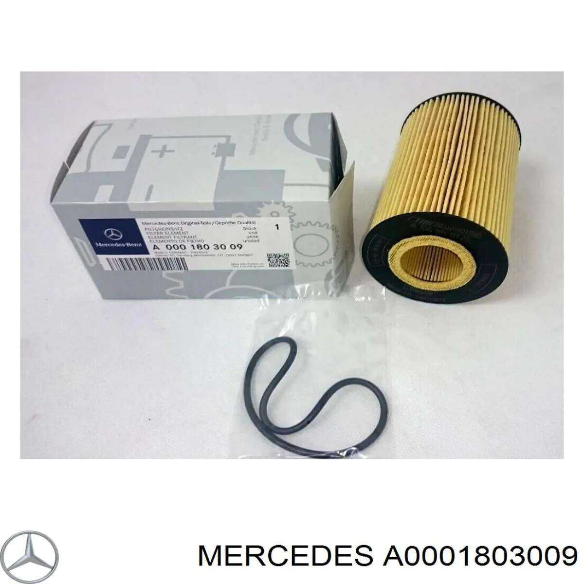 Filtro de aceite Mercedes A0001803009 precio, desde 6,43 EUR