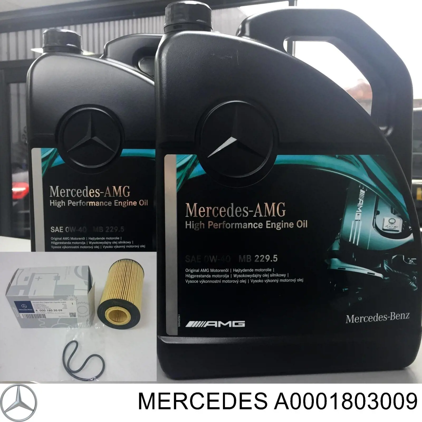 A0001803009 Mercedes filtro de aceite