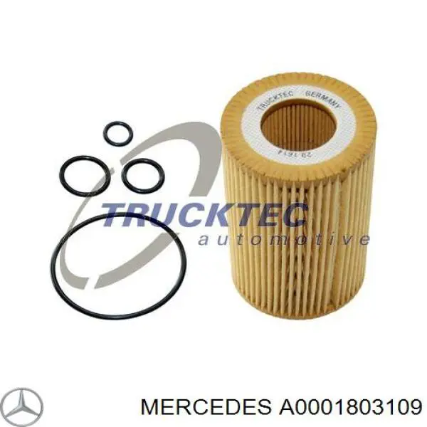 Filtro de aceite A0001803109 Mercedes