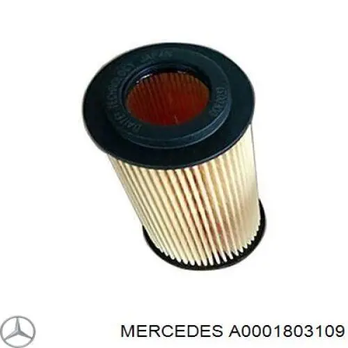 A0001803109 Mercedes filtro de aceite