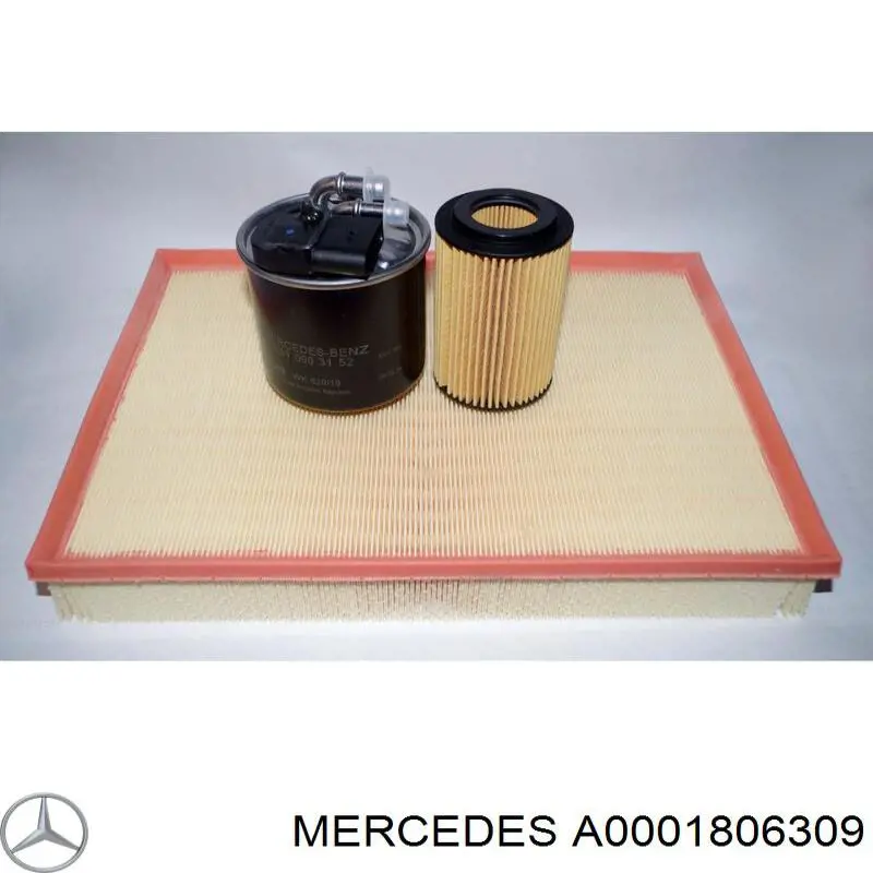 1806309 Mercedes kit de filtros para motor