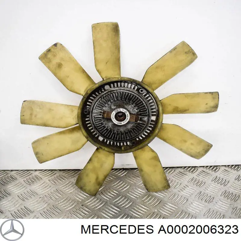 A0002006323 Mercedes rodete ventilador, refrigeración de motor