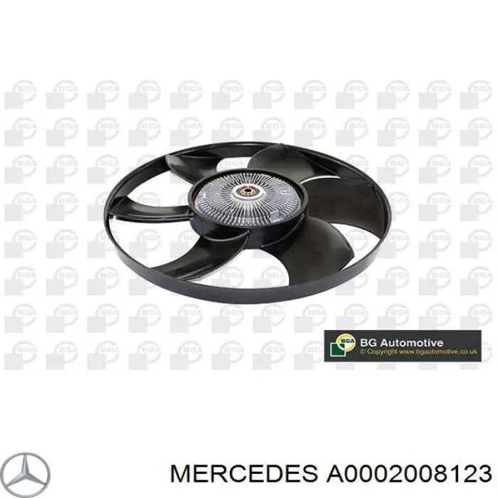 Embrague, ventilador de refrigeración Mercedes A0002008123 precio, desde 133,63 EUR