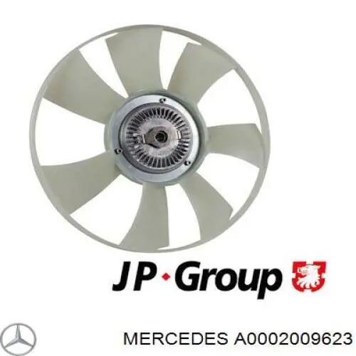 Embrague, ventilador de refrigeración Mercedes A0002009623 precio, desde 135,85 EUR