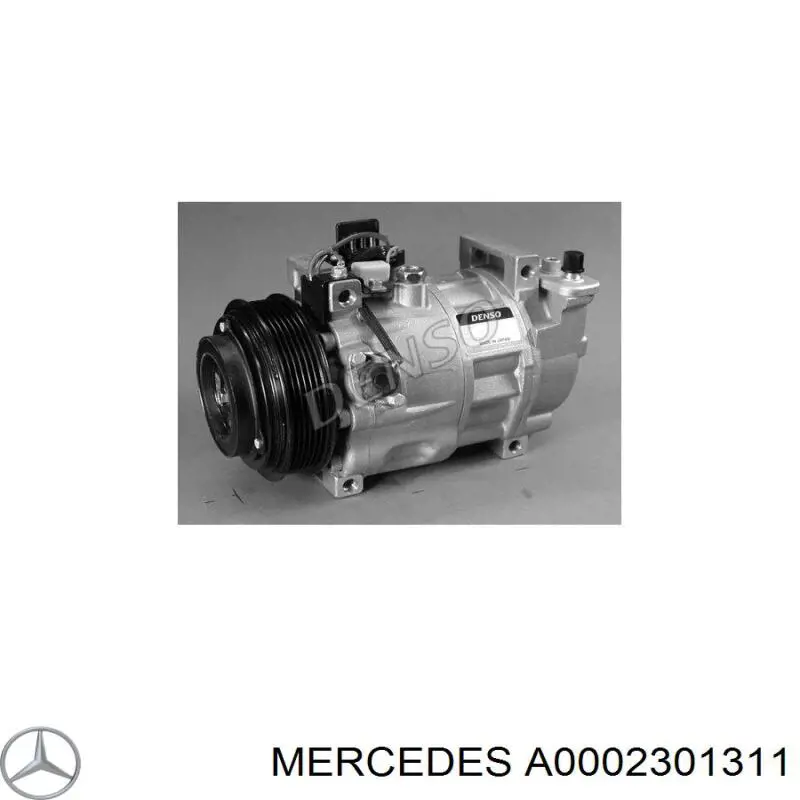 Compresor de ac Mercedes 0002345203