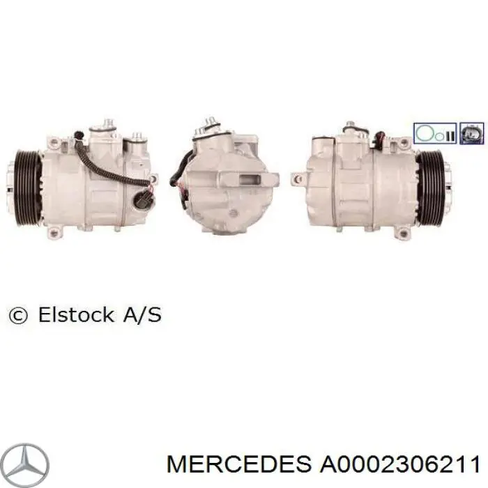 Compresor ac Mercedes A0002306211 precio, desde 255,41 EUR