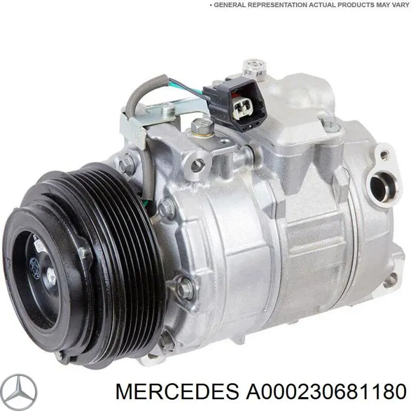 A000230681180 Mercedes compresor de aire acondicionado