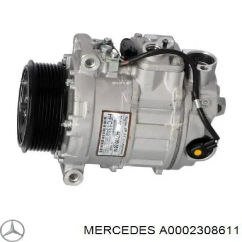 A0002308611 Mercedes compresor de aire acondicionado