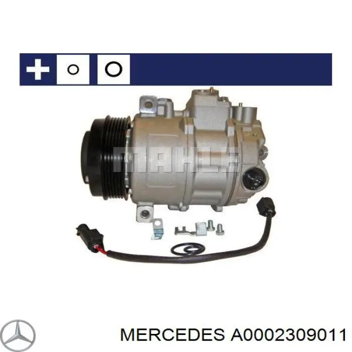 A0002309011 Mercedes compresor de aire acondicionado