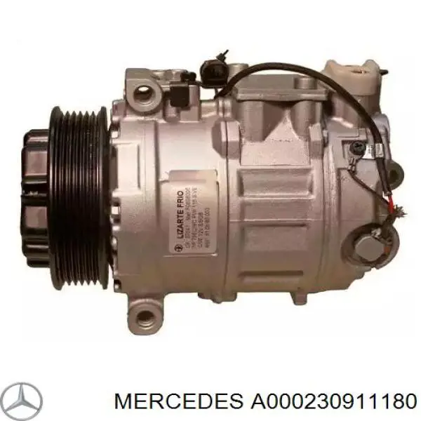 A000230911180 Mercedes compresor de aire acondicionado