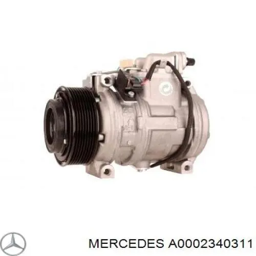 A0002340311 Mercedes compresor de aire acondicionado