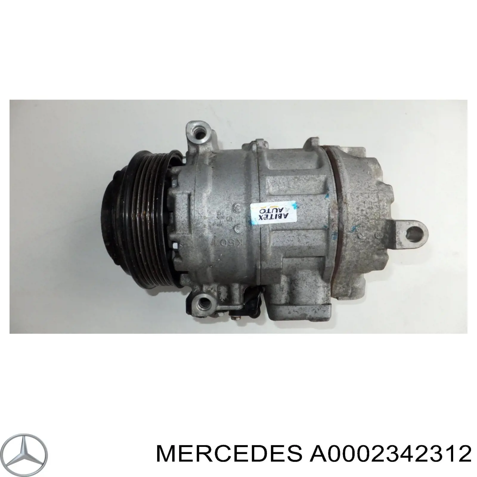 Compresor de aire acondicionado A0002342312 Mercedes