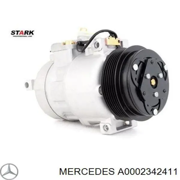 Compresor de ac Mercedes A0002342411