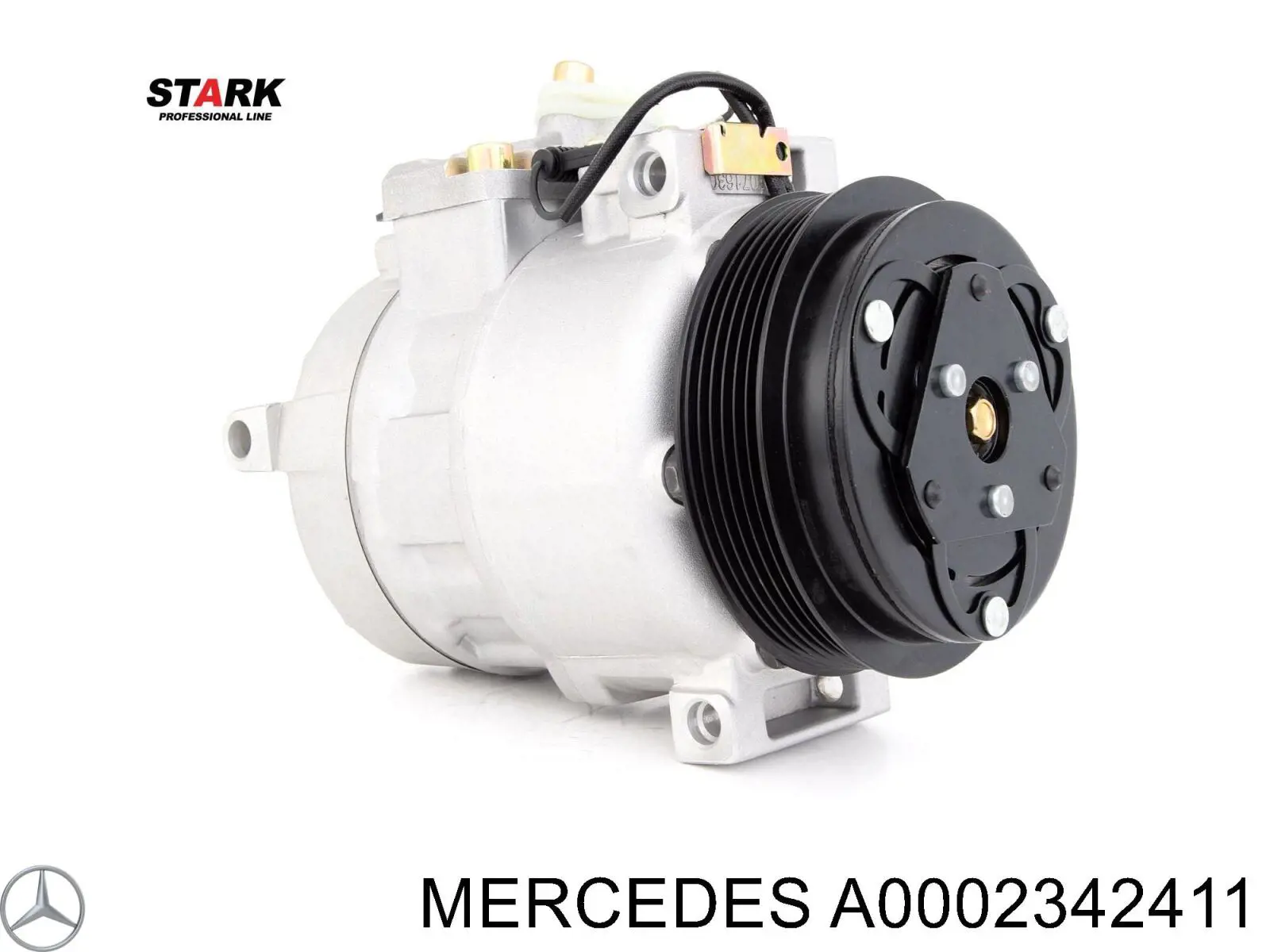 Compresor de aire acondicionado A0002342411 Mercedes