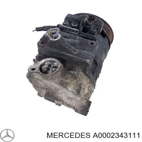 A0002343111 Mercedes compresor de aire acondicionado