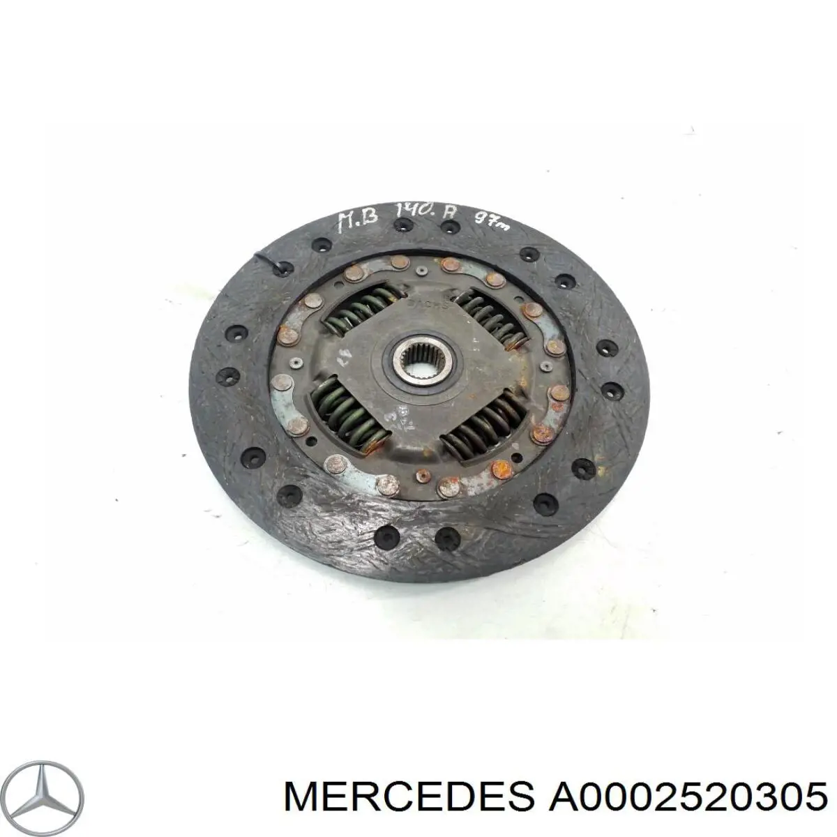 A0002520305 Mercedes disco de embrague