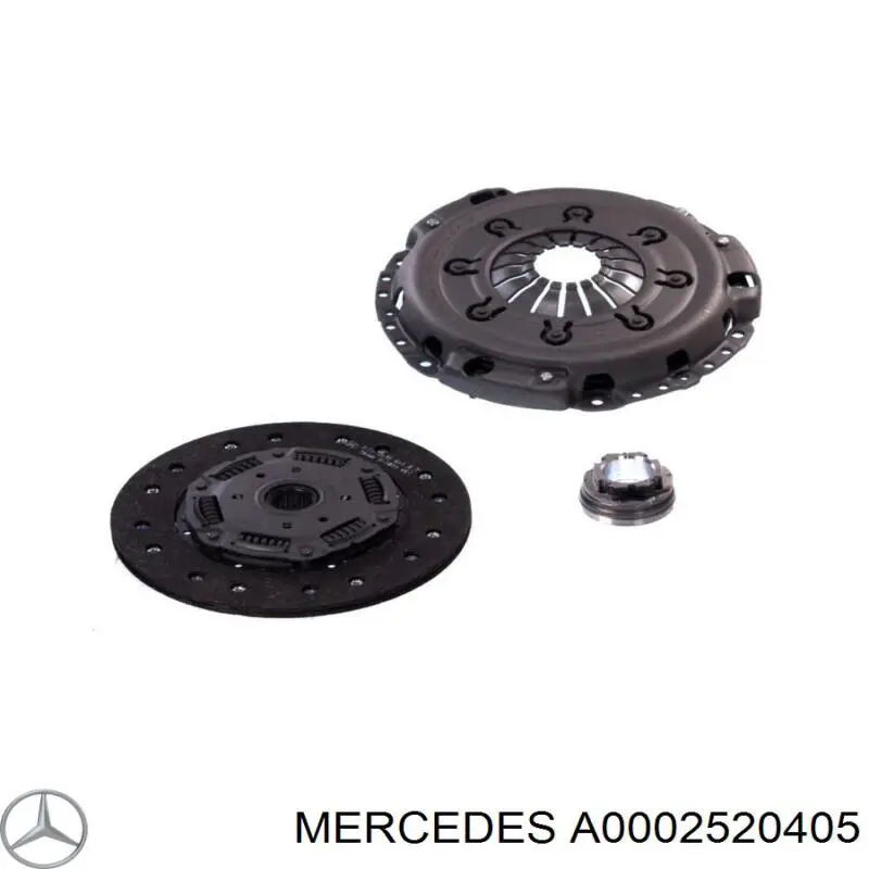 A000252120580 Mercedes disco de embrague