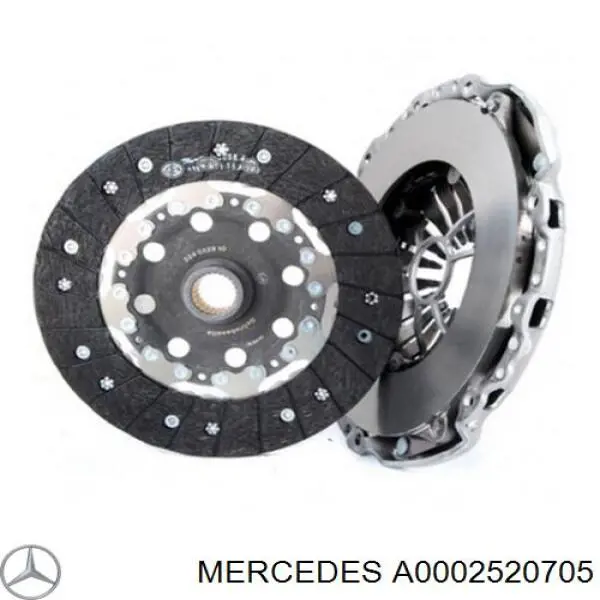 A0002520705 Mercedes disco de embrague