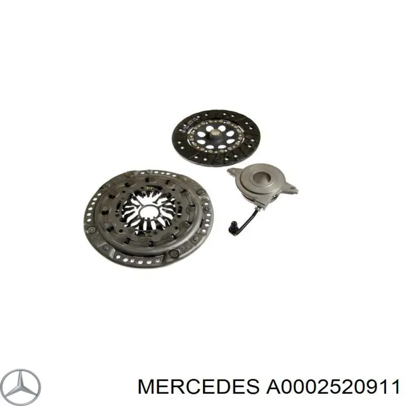 A0002520911 Mercedes embrague