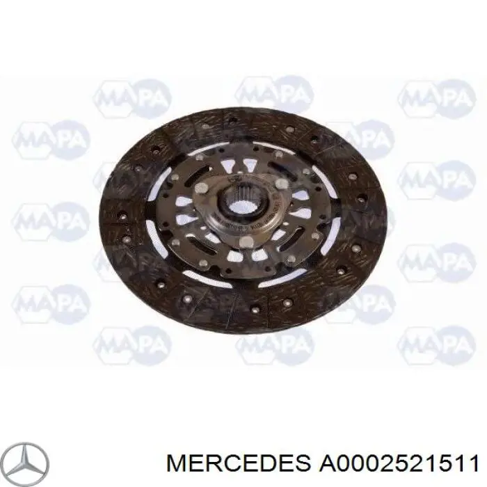 Plato de presión de embrague Mercedes A0002521511 precio, desde 398,01 EUR