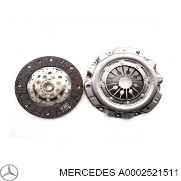 A0002521511 Mercedes plato de presión del embrague