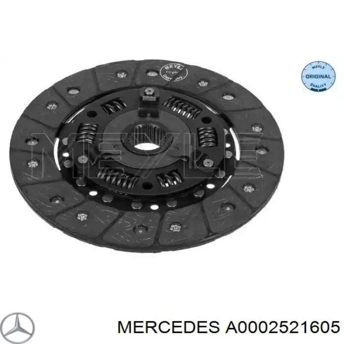 A0002521605 Mercedes disco de embrague