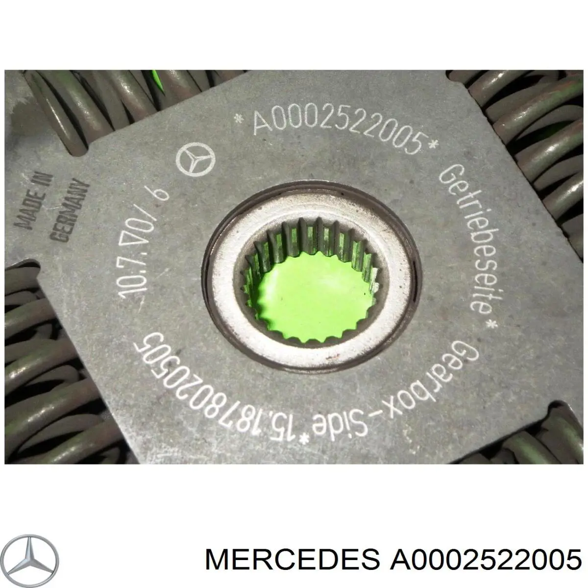 A0002522005 Mercedes disco de embrague