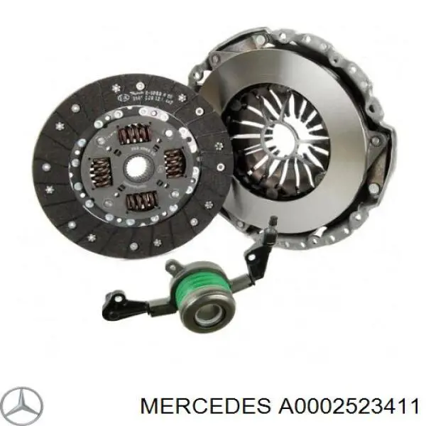 A0002523411 Mercedes plato de presión del embrague