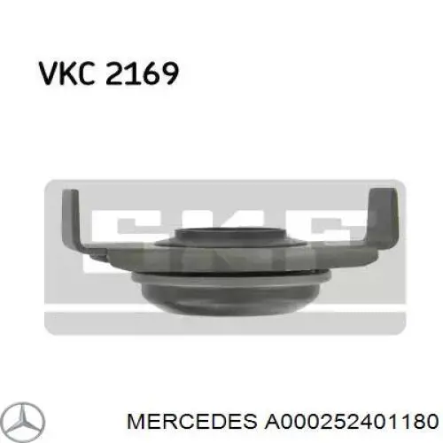 A000252401180 Mercedes plato de presión del embrague