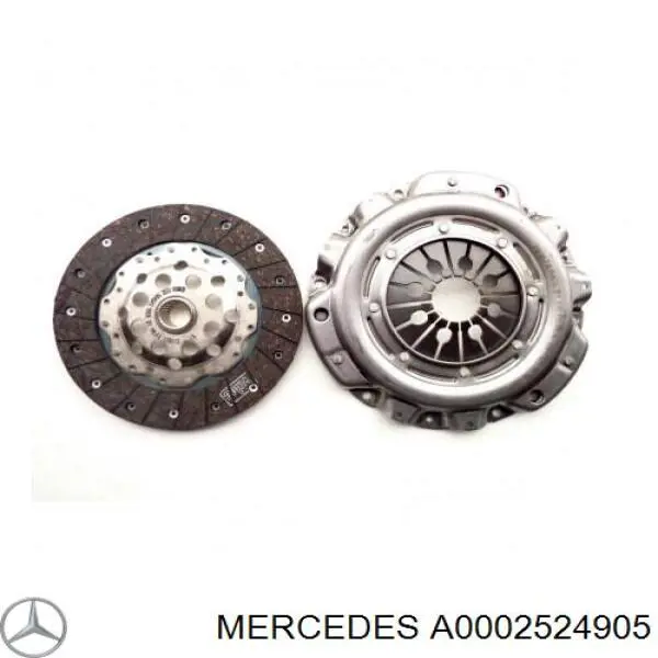 A0002524905 Mercedes disco de embrague