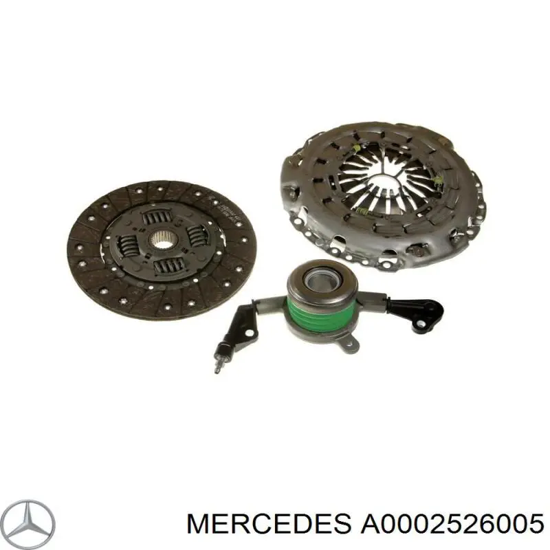 Disco de embrague Mercedes A0002526005 precio, desde 131,13 EUR