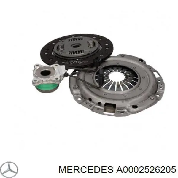 A0002526205 Mercedes disco de embrague